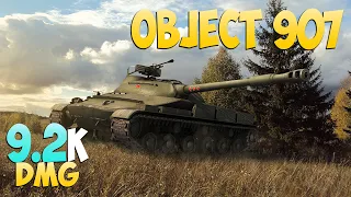 Obj 907 - 5 Kills 9.2K DMG - Original! - World Of Tanks