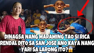 UNANG DAYO PALANG NI RICA PINAGKAGULOHAN NA NANG MGA TAO ANO KAYA MANGYARI SA LARO NILA ABANGAN!!😱