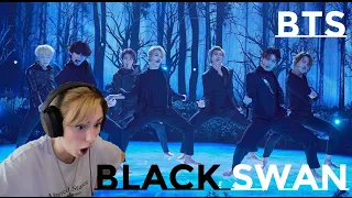 BTS - Black Swan | Live Performance in The Late Late Show | REACTION