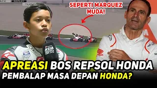 BOS HONDA KAGUM 🔥 KODE KERAS VEDA EGA PRATAMA PEMBALAP YANG DI INGINKAN HONDA?