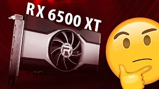 🤔Radeon RX 6500 XT - провал или спасение?