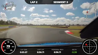 Queensland Raceway QR Sprint 56.50 Focus RS Time Attack 4-8-2022
