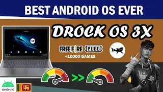BEST ANDROID OS EVER !! | DROCK OS 3X INSTALL  | New OS Android Gaming Free Fire PUBG...Phoenix OS