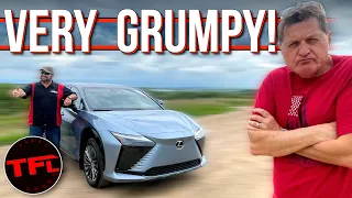 The Lexus RZ 450e Is Missing Something IMPORTANT...And That Makes Roman Grumpy!