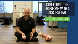 Stretching the Piriformis with a Lacrosse Ball