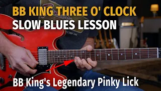 BB King Inspired Three O'Clock Blues Lesson