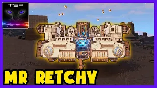 Crossout #653 ► Mr Retchy - 2x Retcher grenade launchers + Nova cab: Hover Tank Clan Wars Build
