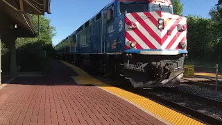 Metra #7 longer train!!!!!!!!!