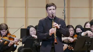 Concerto No. 2 for Clarinet and Orchestra by C. M. v Weber. Jose Franch-Ballester, clarinet.