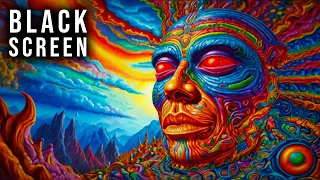 Intense DMT Frequency Hypnosis For Pineal Gland Activation | Binaural Beats Meditation Black Screen