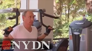 Kremlin releases footage of Putin workout