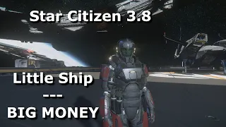 Star Citizen - Easy Money for STARTER ships!  890 Jump Hijack Mission Guide - FPS Combat