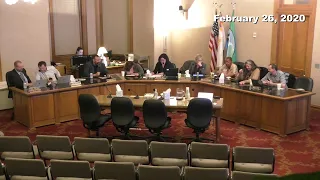 Planning Commission Meeting - 2/26/2020