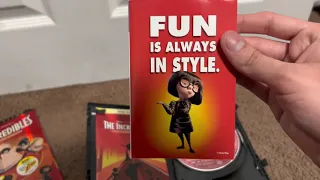 The Incredibles widescreen dvd unboxing and review