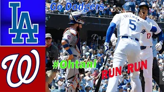 LA Dodgers vs. Nationals  ( 4 - 25 - 2024 )  Game Highlights | MLB Season 2024