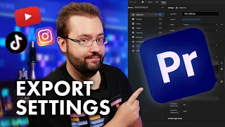 BEST Settings For Exporting Video On Premiere Pro 2024