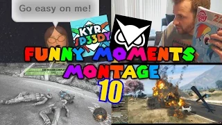 KYR SPEEDY & VanossGaming (with their friends) Funny Moments Montage - Episode 10!