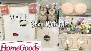 HomeGoods  SHOP WITH ME * HOME DECOR IDEAS Vogue wall art and garden decor 2020