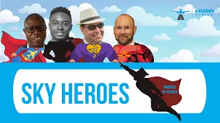 SkyHeroes Africa. Featuring Sean Mendis, Aaron Munetsi and Kwame Bekoe