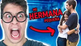 MI HERMANA PEQUEÑA TIENE NOVIO!!? **PILLADA**