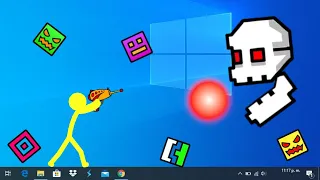 Animation vs Geometry Dash (Stickman Animation)