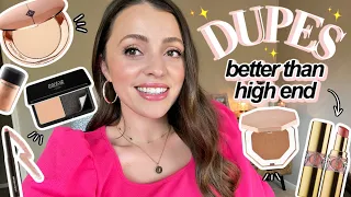 MY BEST DRUGSTORE DUPES // because sometimes drugstore really DOES do it better