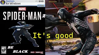 A VERY brief look at the Symbiote Costume in Spider-Man 2 (PS5)