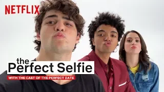 Noah Centineo, Laura Marano & Odiseas Georgiadis' Selfie Game is Strong | The Perfect Date | Netflix