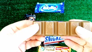 New satisfying video |Unpacking Milk Chocolate, Creamy caramel.