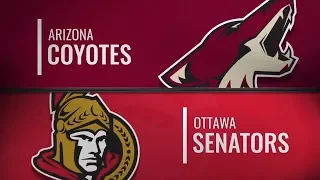 Arizona Coyotes vs Ottawa Senators | Jan.22, 2019 NHL | Game Highlights | Обзор матча