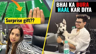 Bhai ka Bura Haal Kar Diya Aston-Martin Ne|Surprise Gift?| Swati Soni Vlogs#siberianhusky #petlover