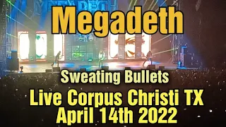 Etron Playing - Megadeth Sweating Bullets Live Corpus Christi TX April 14th 2022