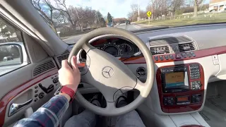 2001 Mercedes S430 W220 Test Drive