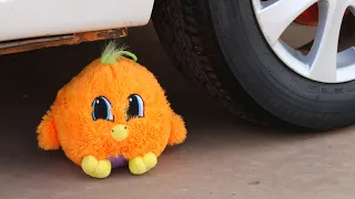 Crushing Crunchy & Soft Things by Car! Experiment Car VS Baby Bird Cute (Ex show )