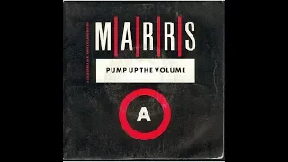 M|A|R|R|S ‎– Pump Up The Volume (12" US Mix) 1987