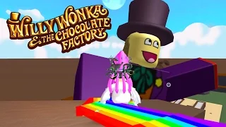 ROBLOX WILLY WONKA'S CHOCOLATE FACTORY TYCOON | RADIOJH GAMES