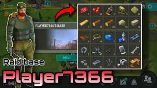 Raid base Player7366 | RaidTime ปล้นกันเถอะ | LDOE | Last day on earth : Survival