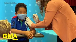 Children 5-11 begin COVID vaccine shots l GMA