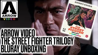 Arrow Video - The Street Fighter Trilogy Bluray UNBOXING Sonny Chiba