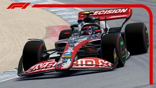 F1 2022 Onboard At Laguna Seca Assetto Corsa  RSS Formula Hybrid X 2022