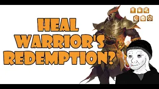 The Real Heal Warrior Build | Heal Alacrity Bladesworn GW2 2024