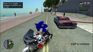 GTA San Andreas Sonic The Hedgehog
