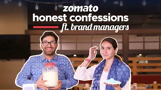 Zomato Brand Manager Challenge | Honest Confessions Challenge | Sahiba Bali Vs Satya Mathur