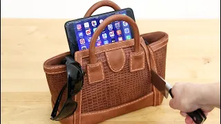 3D Leather Handbag Chocolate Cake - Realistic Cake Ideas