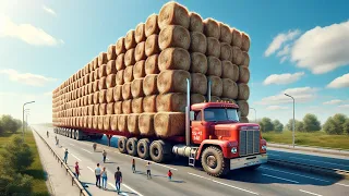 10 Amazing Bale Handling Machines You Must See To Believe!