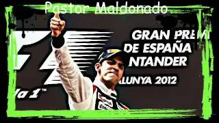 Pastor Maldonado wins Spanish Grand Prix 2012