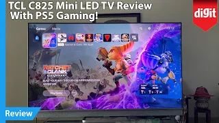 TCL C825 Mini LED TV review with PS5 gameplay