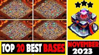 Top 20 TH15 War Base - TH15 CWL Base Link - NOVEMBER 2023 - Clan War League and Legend Bases COC