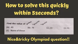 Find the value of 3^3^8^0^5^6+2^4^1^2^0^6^5+6^2^0^1^2^3 ||A.49 B.79 C.43 D.81 E.NOT Quick solution||