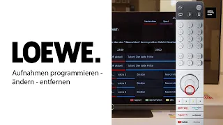 LOEWE | Aufnahmen programmieren | bild i | bild c | EPG (SL7)